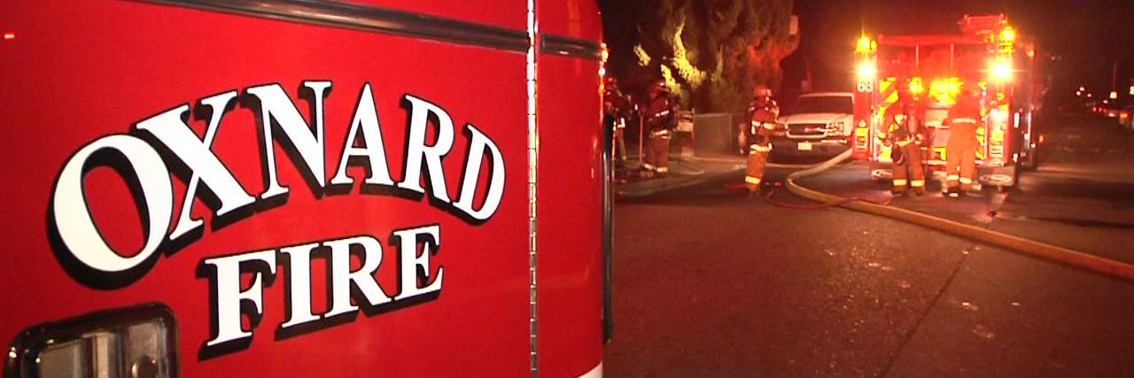 Oxnard Fire Dept. banner