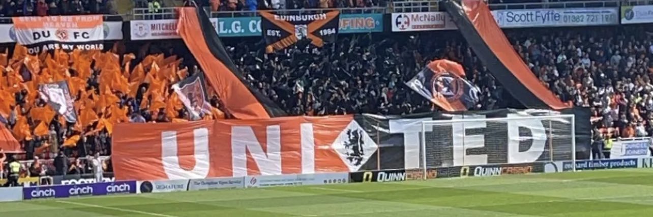 Federation of Dundee United Supporters banner