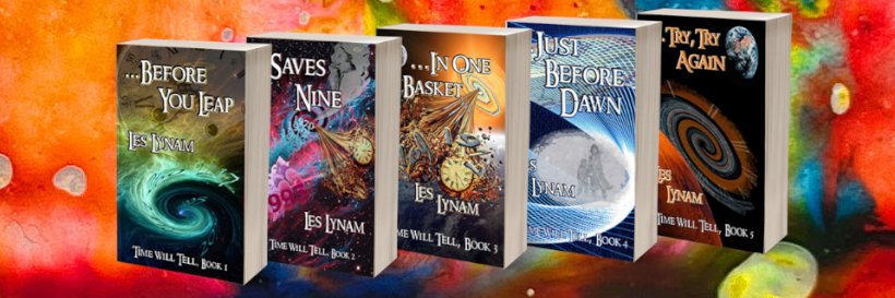 Les Lynam, SF author banner