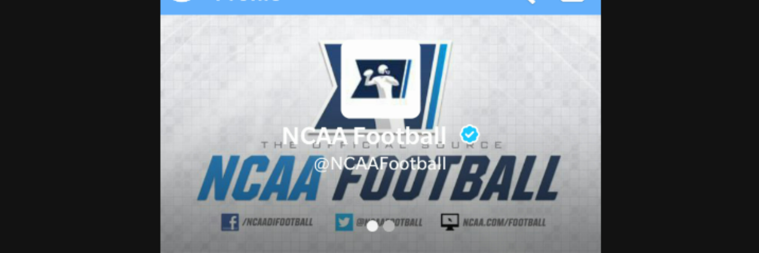 NCAAFootba11's profile banner image