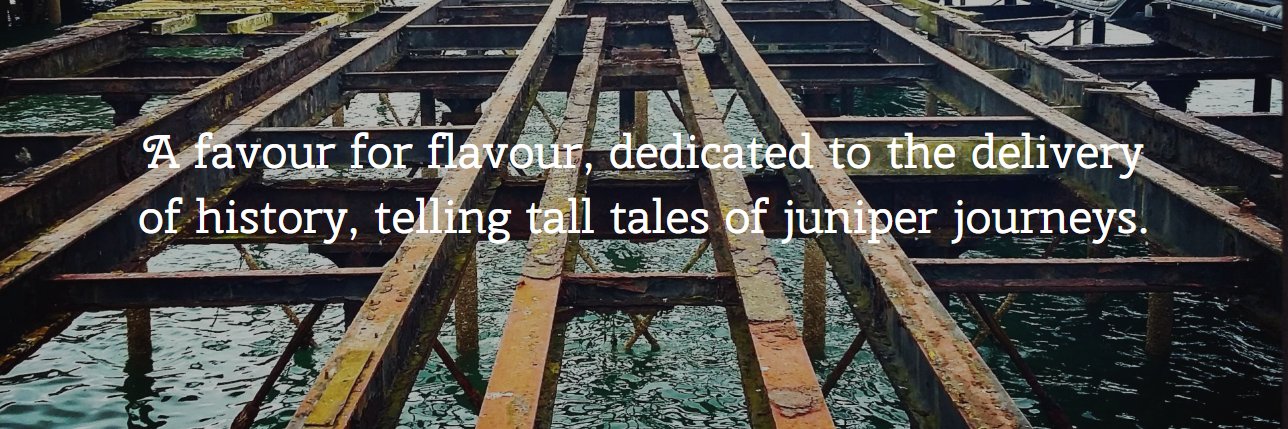 Under the Ginfluence banner