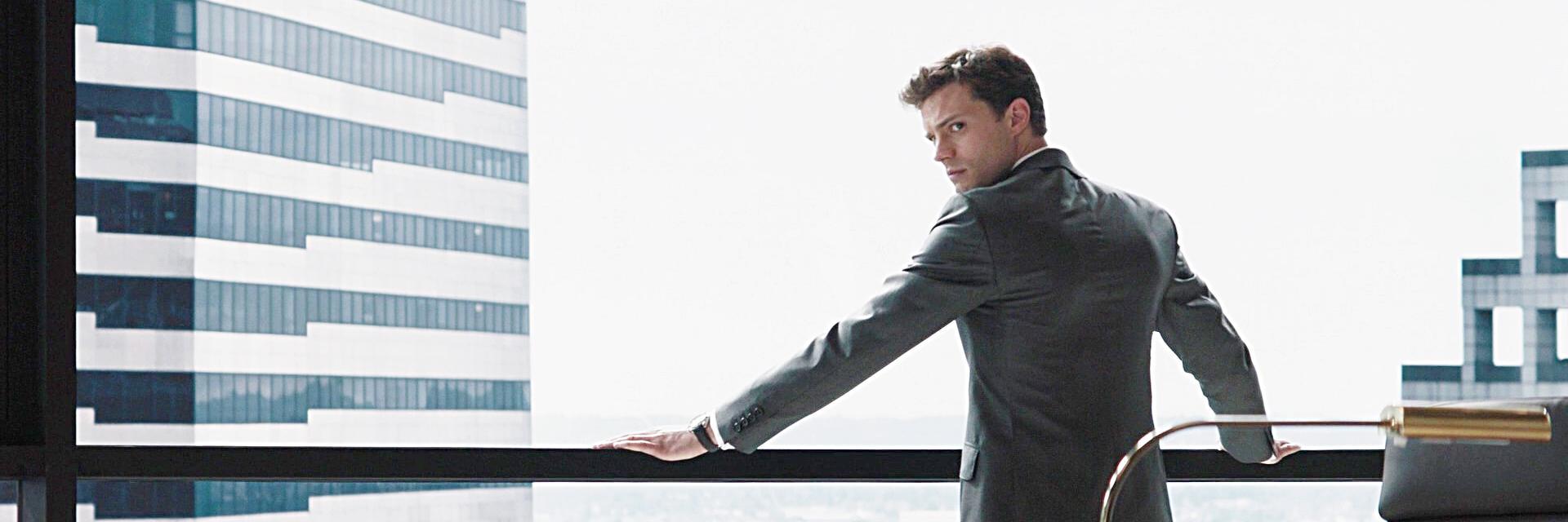 Christian Grey banner