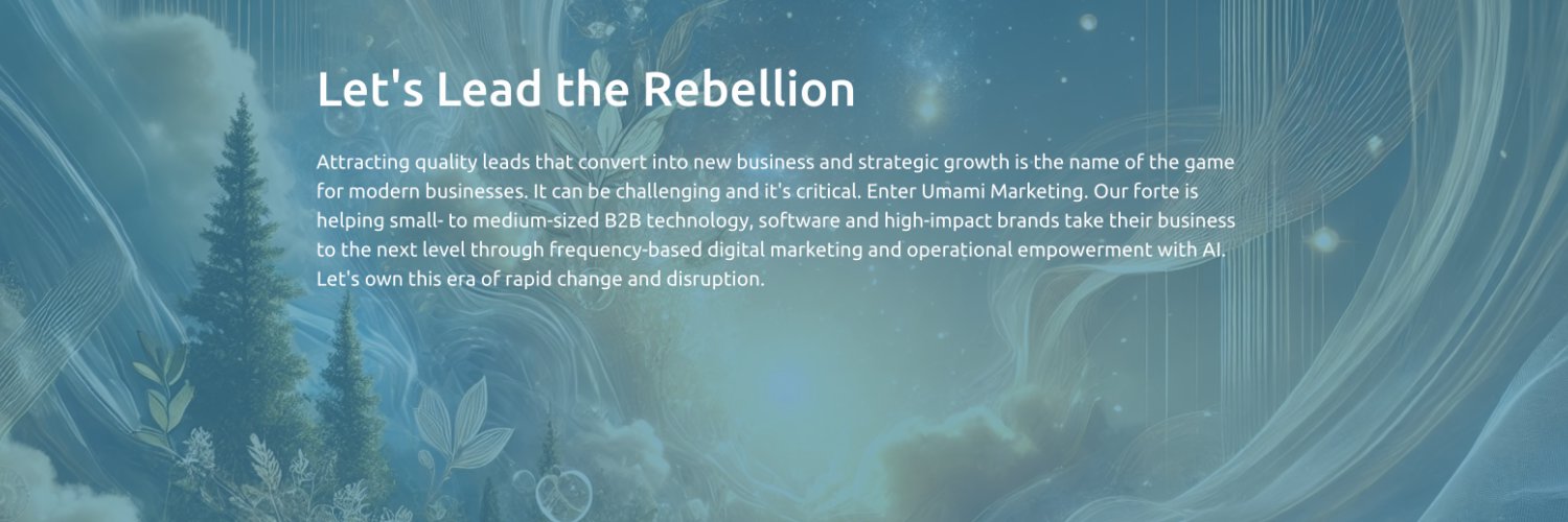 UmamiMarketing's profile banner image