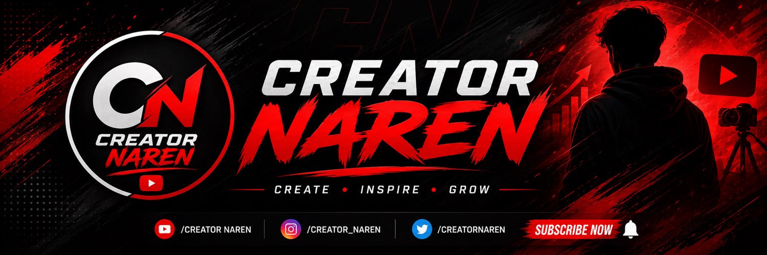 creatornaren's profile banner image