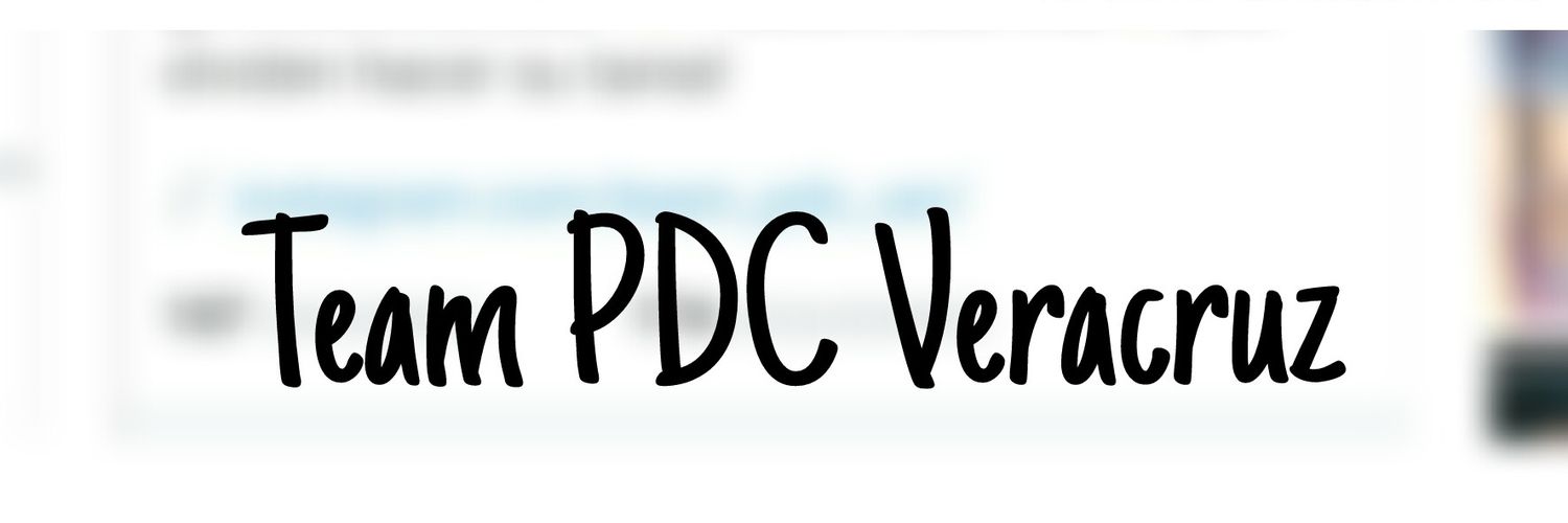 TeamPdcVeracruz's profile banner image
