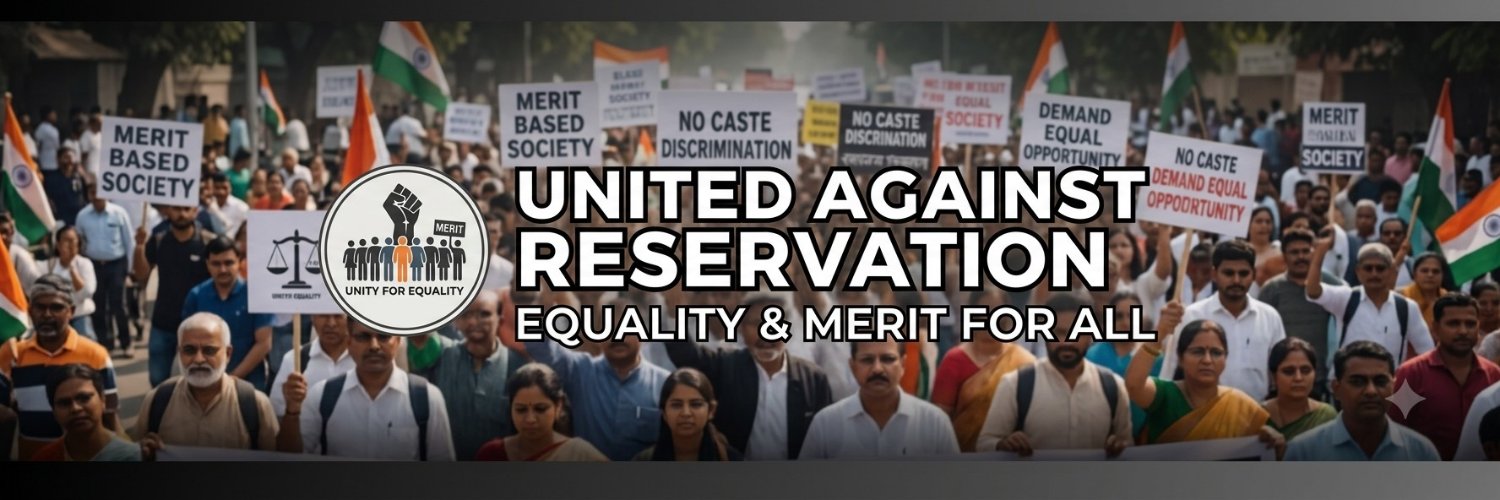 NoToCasteQuota's profile banner image