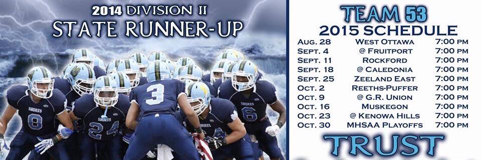 MONA SHORES FOOTBALL banner