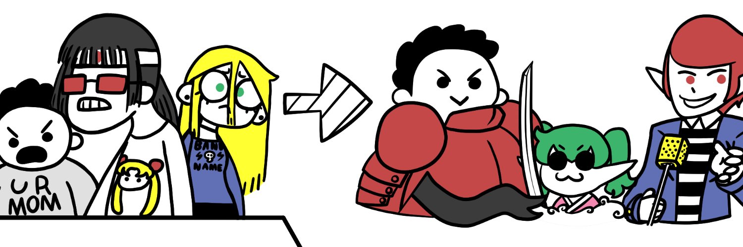 Scribble the Leggy banner