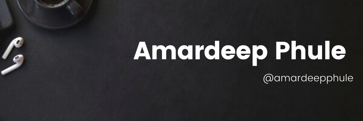 AmardeepPhule's profile banner image