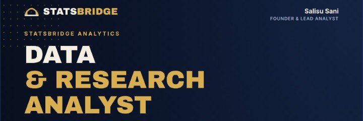 StatsBridge's profile banner image