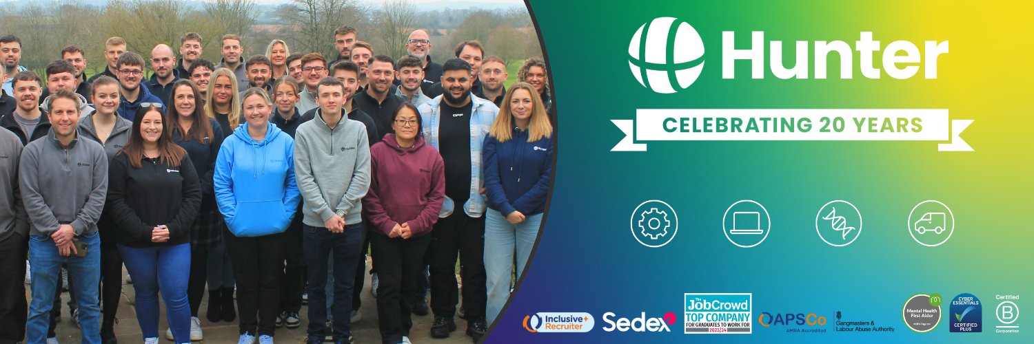 Hunter Selection | B Corp™ banner