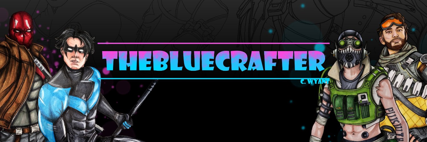 TheBlueCrafter's profile banner image