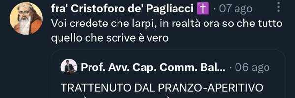 ProfBalernero Profile Banner