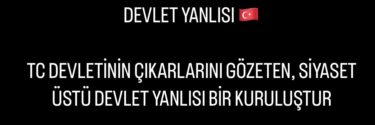 DEVLET YANLISI 🇹🇷's banner