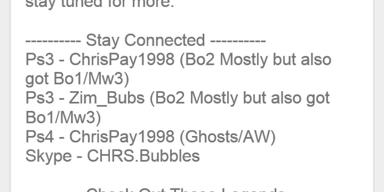 ChrisPay1998's profile banner image