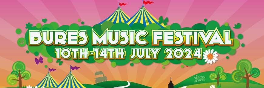 Bures Music Festival banner