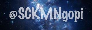 SCKMNgopi's profile banner image