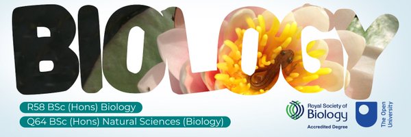 Biology at The Open University Profile Banner