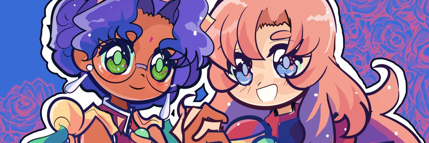Kellodrawsalot ❤️ Magicalgirls & 📻🍎@ Dokomi banner