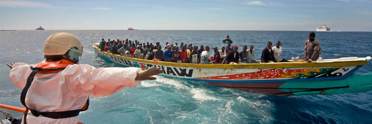 The Migrants' Files banner