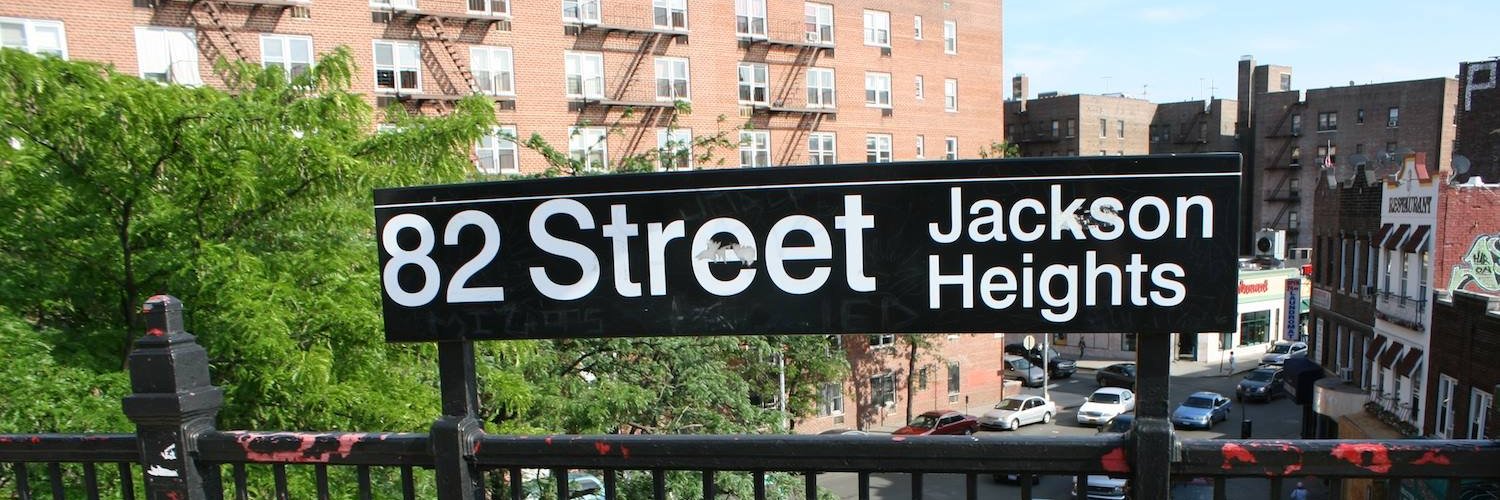 Jackson Heights Post banner