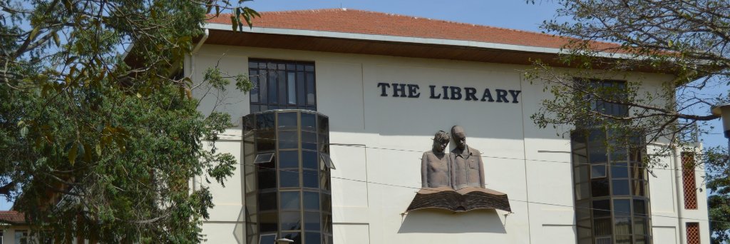 Makerere University Library's banner