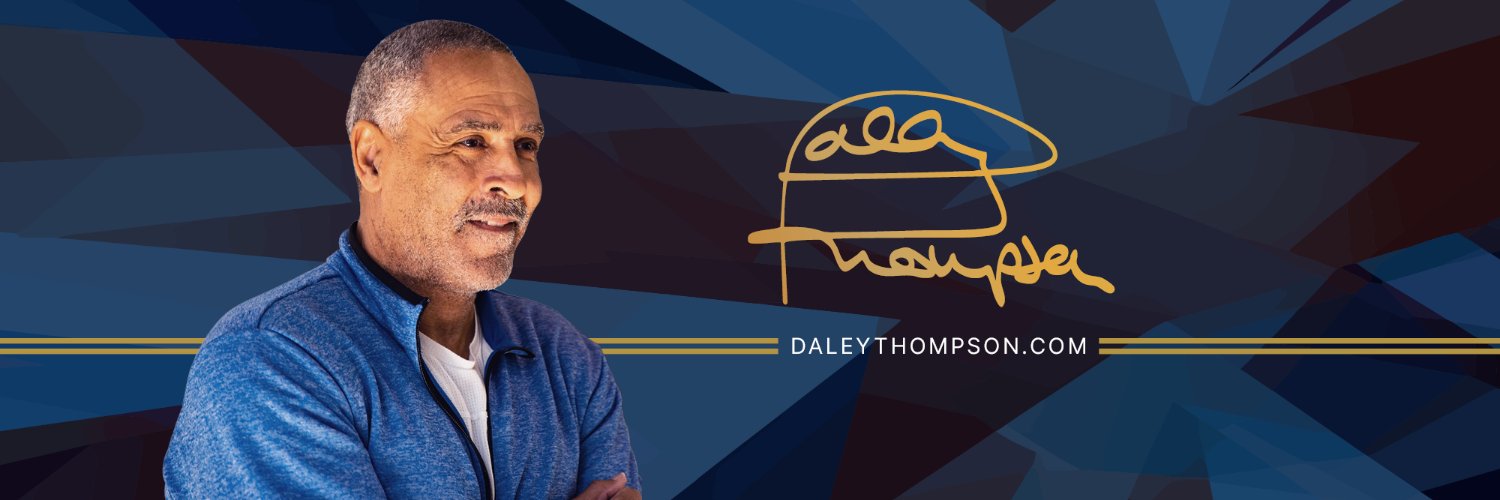 Daley Thompson banner