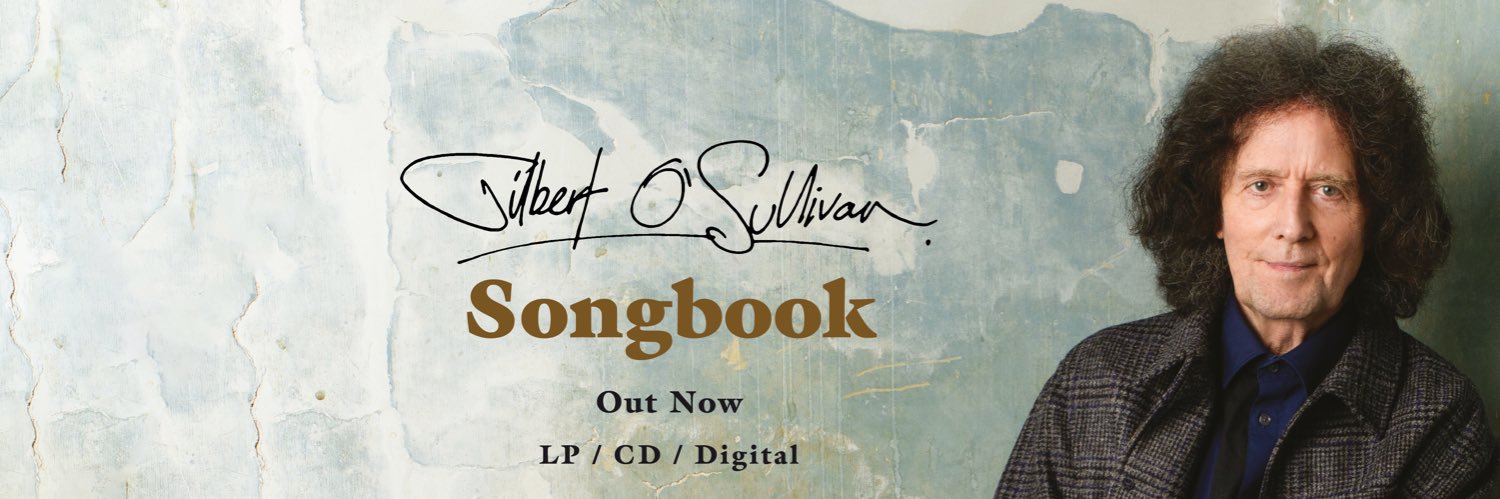Gilbert O'Sullivan banner