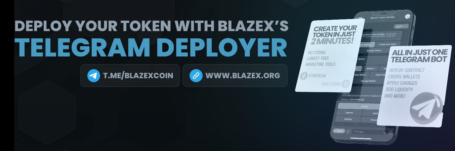 BlazeX Coin banner
