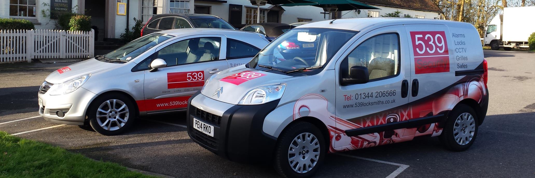 539 Security & Locksmiths Services Ltd banner