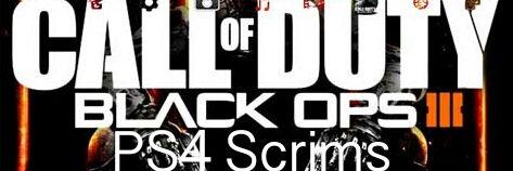 PS4 BO3 Scrims & 8s banner