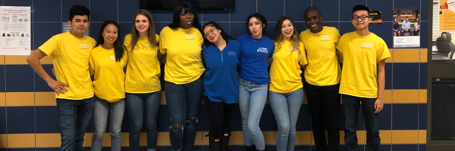 Lakeview Centennial StuCo banner