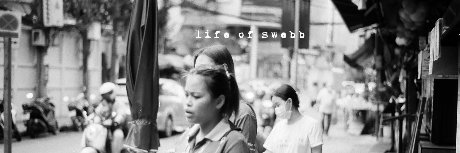 Swebbatron's profile banner image