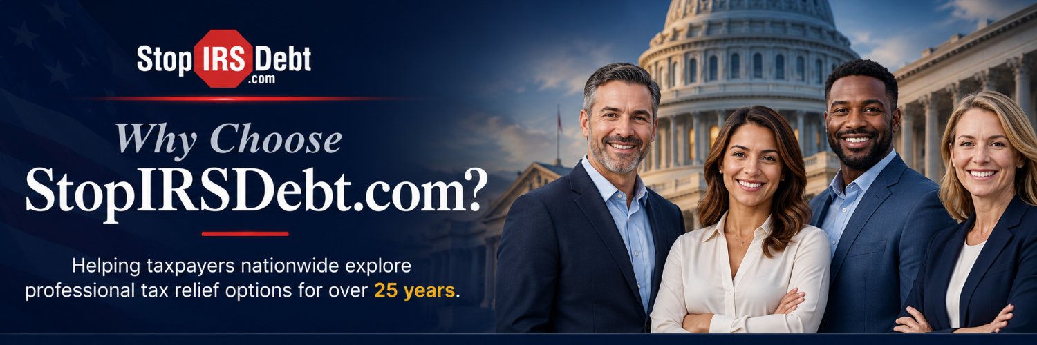 StopIRSDebt's profile banner image