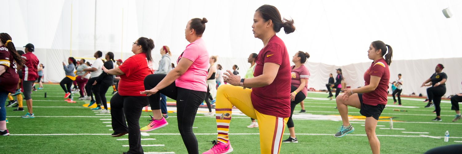 Women of Washington Football banner