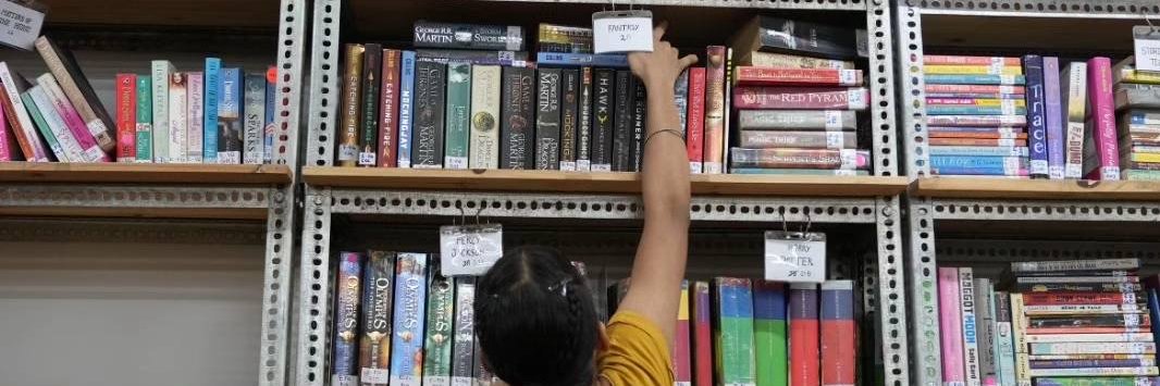 The Community Library Project banner