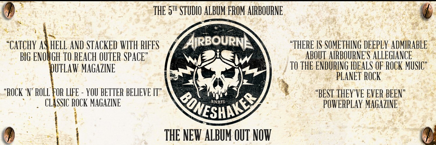 Airbourne banner