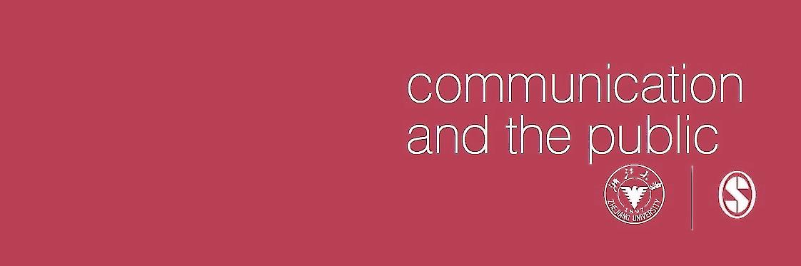 Communication and the Public banner