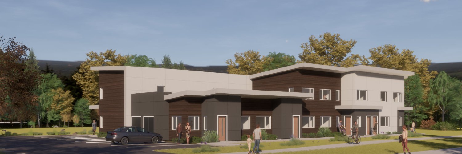 Okanagan Village Housing Society banner