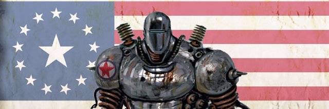 Warped banner