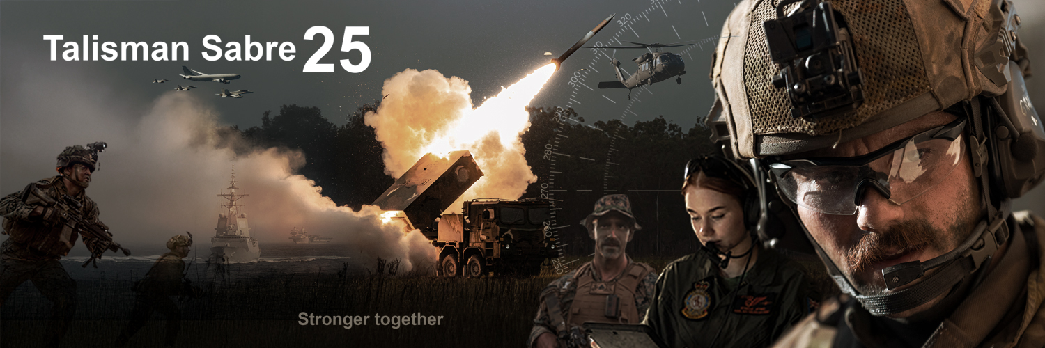 Talisman Sabre's banner