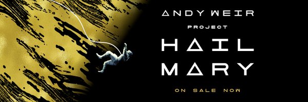 andyweirauthor Profile Banner
