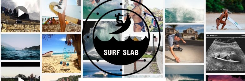 The Surf Slab banner