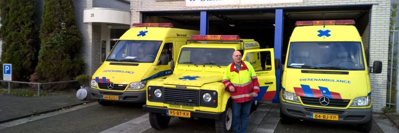 Dierenambulance de Wijs/Westland banner