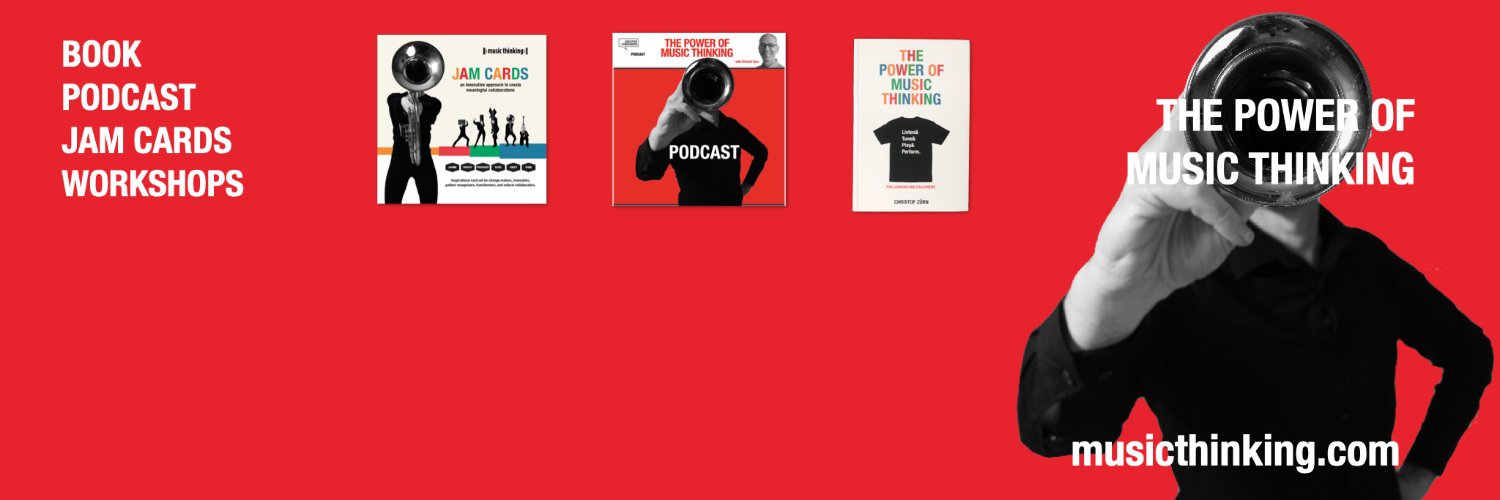 Music Thinking Society - the podcast banner