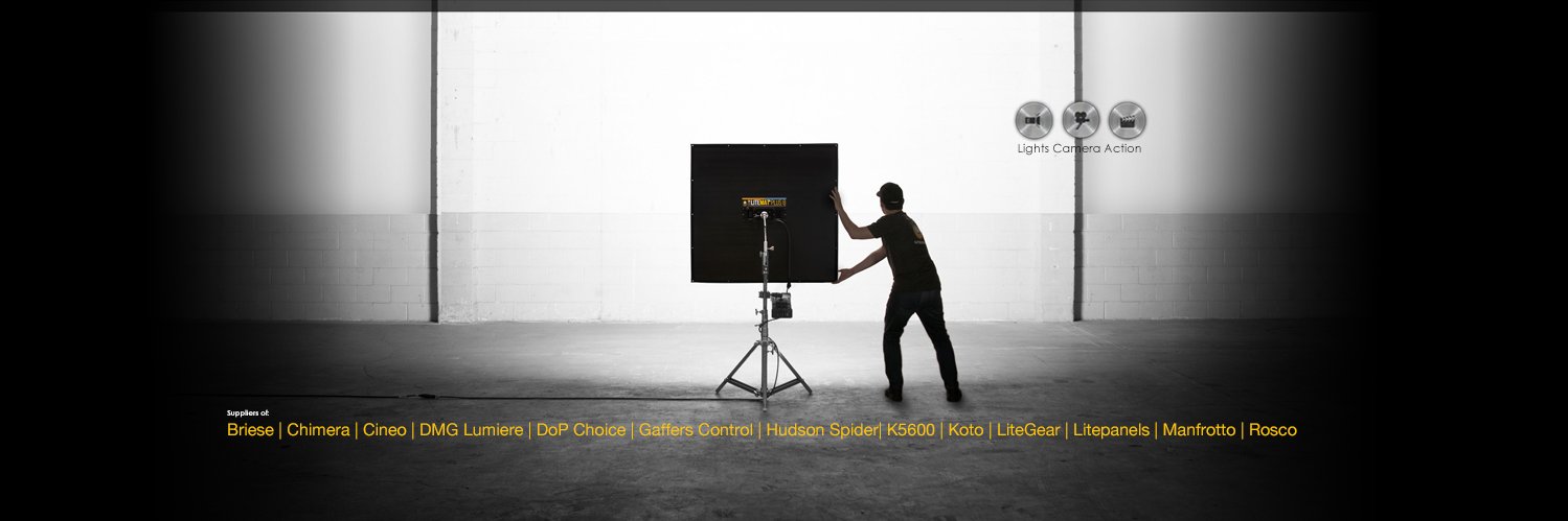 LCA  Lights, Camera banner