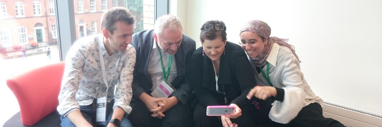 Virtually Connecting conversation not presentation banner