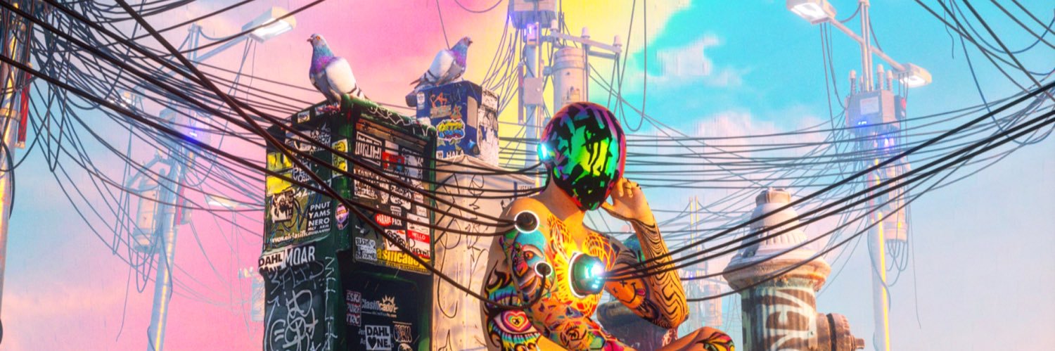 LAINE KELLY 🥷✨🦋 MIXED MEDIA banner