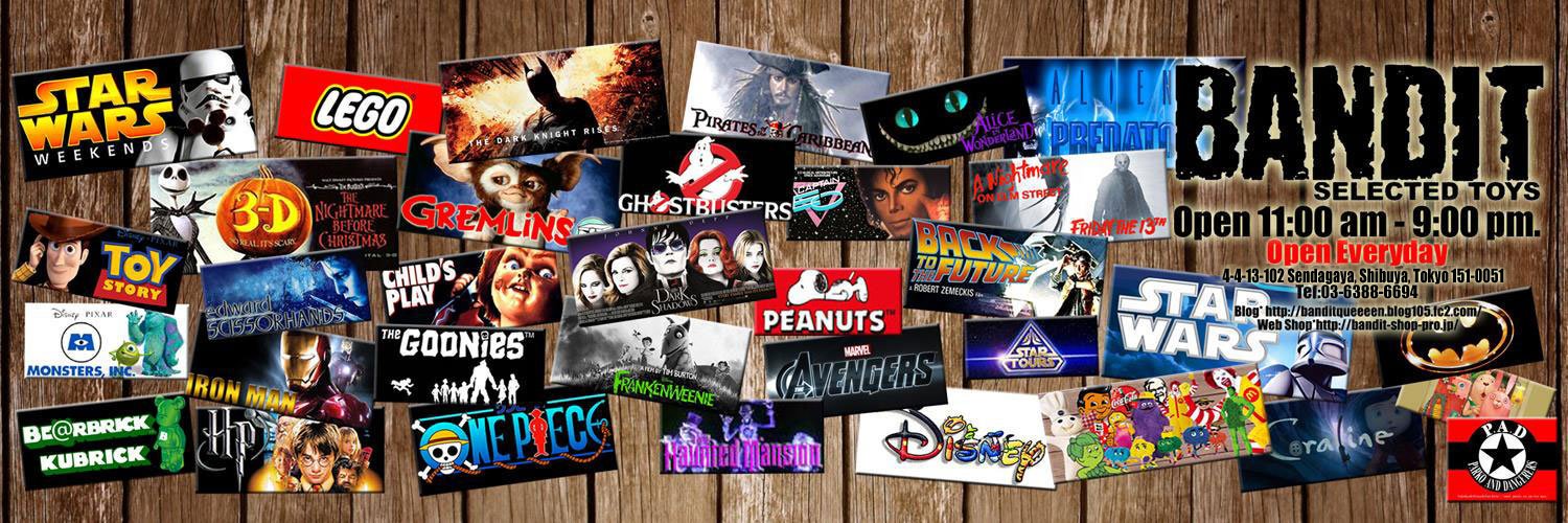 BANDIT-Selected Toys banner