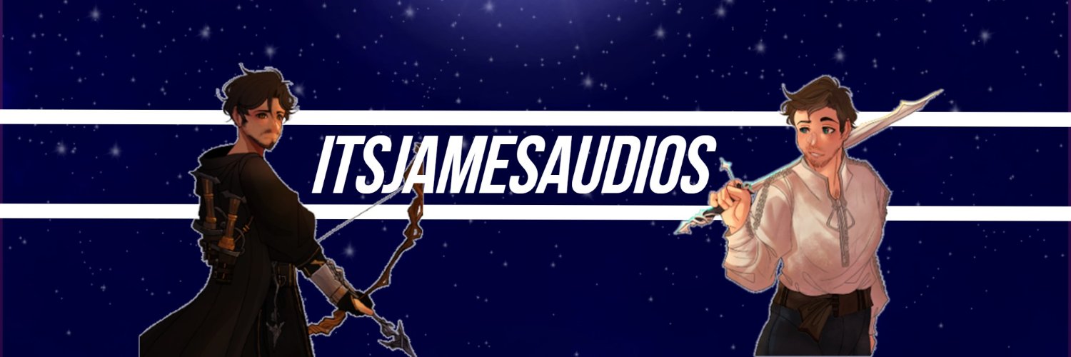 "ItsJamesAudios" banner